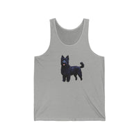 Croatian Sheepdog Unisex Jersey Tank