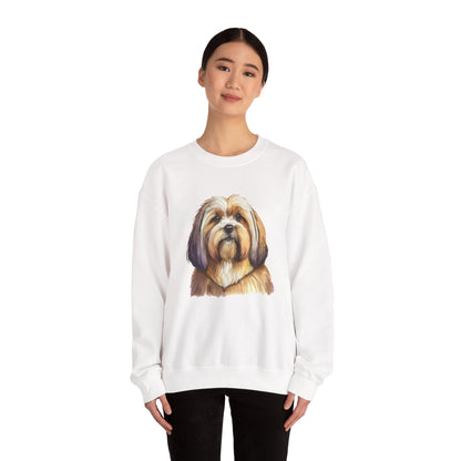 Lhasa Apso Unisex 50/50 Crewneck Sweatshirt