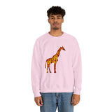 Giraffe 'Camile' Unisex 50/50  Crewneck Sweatshirt