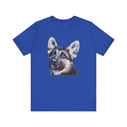 German Shepherd 'Sly' Classic Jersey Short Sleeve Tee