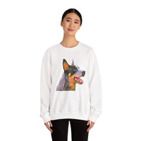 Blue Heeler - Australian Cattle Dog 'Percy' Unisex Crewneck Sweatshirt
