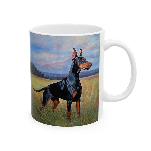 Doberman Pinscher #1  ---  Ceramic Mug, (11oz, 15oz)