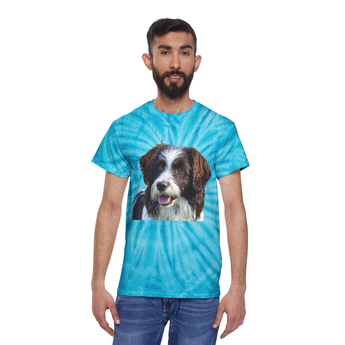 Drentsche Patrijshond Classic Tie-Dye Tee, Cyclone