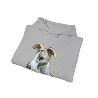 Whippet Unisex 50/50 Hoodie: The Comfy Charm