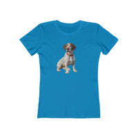 Braque du Bourbonnais Women's Slim Fit Ringspun Cotton Tee