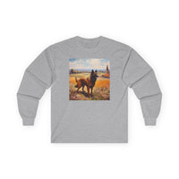 Belgian Tervuren Unisex Classic Cotton Long Sleeve Tee