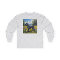 Kerry Blue Terriere Classic Cotton Long Sleeve Tee