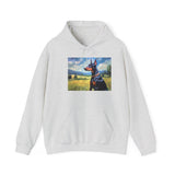 Doberman Pinscher #2  --  Unisex 50/50 Hooded Sweatshirt