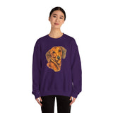 Dachshund 'Doxie #1' Unisex 50/50 Crewneck Sweatshirt