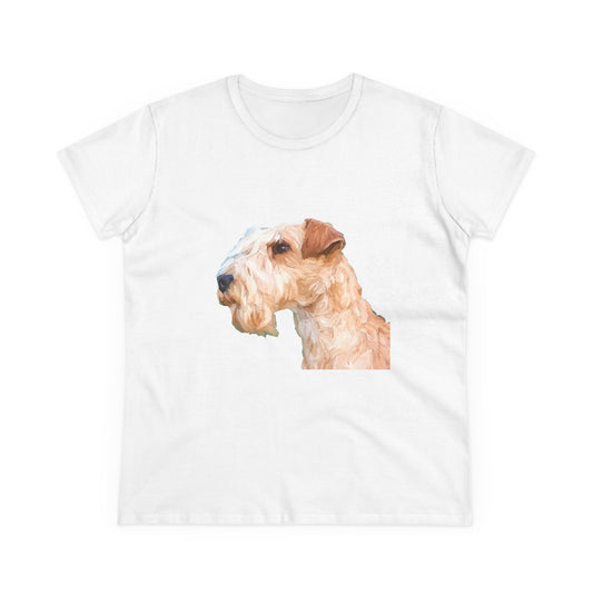 Lakeland Terrier Women's Midweight Cotton Tee