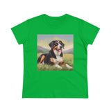 Entlebucher Mountain Dog Women's Soft Cotton Tee