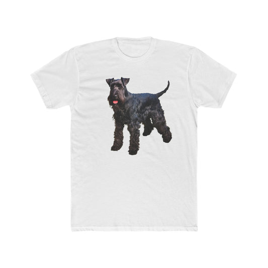 Kerry Blue Men's Fitted Cotton Crew Tee