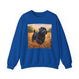 Black Russian Terrier Unisex 50/50 Crewneck Sweatshirt