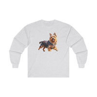 Australian Terrier Unisex Classic Cotton Long Sleeve Tee