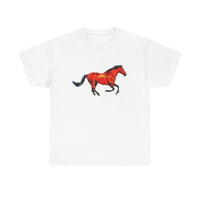 Horse 'Old Red' Unisex Heavy Cotton Tee