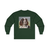 French Spaniel #2  -  Classic Cotton Long Sleeve Tee