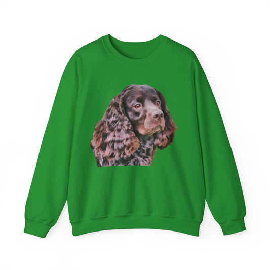 American Water Spaniel Unisex 50/50 Crewneck Sweatshirt
