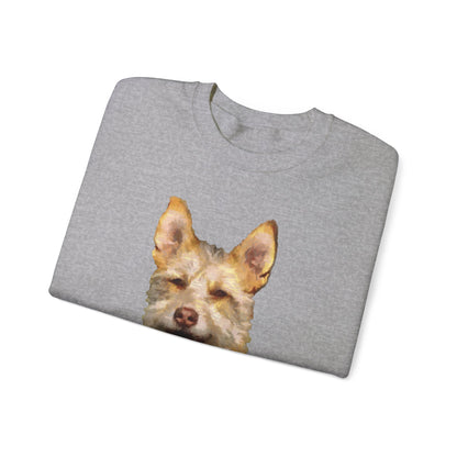 Portuguese Podengo Unisex 50/50 Crewneck Sweatshirt DoggyLips™