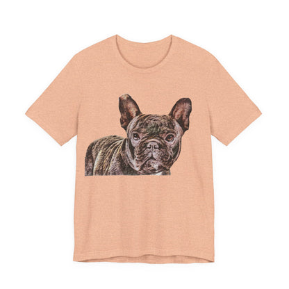French Bulldog 'Frenchy' Unisex Jersey Short Sleeve Tee