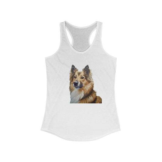 Icelandic Sheepdog Women's Ideal Racerback Tank