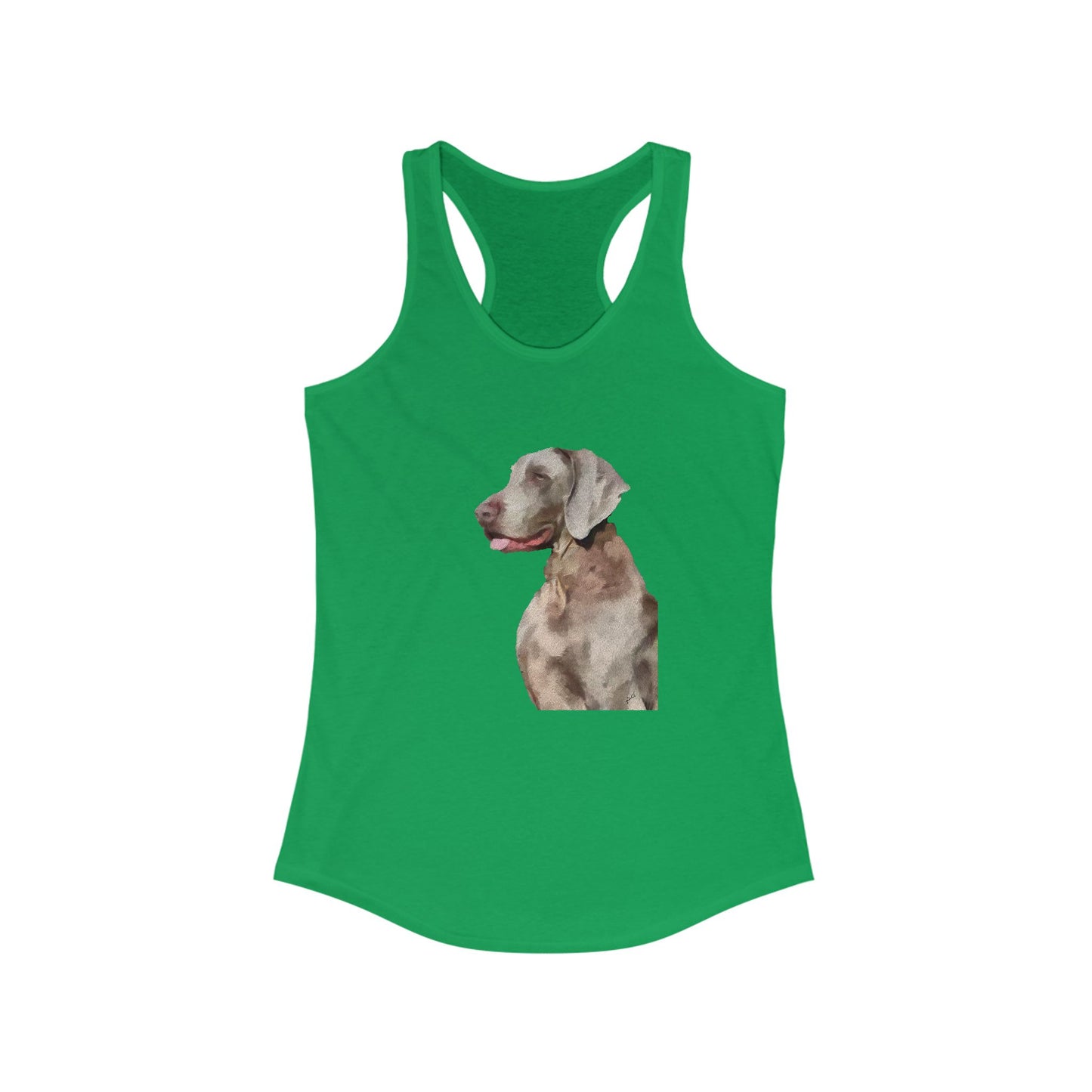 Weimaraner 'Rocky' Women's Racerback Tank