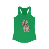 Weimaraner 'Rocky' Women's Racerback Tank