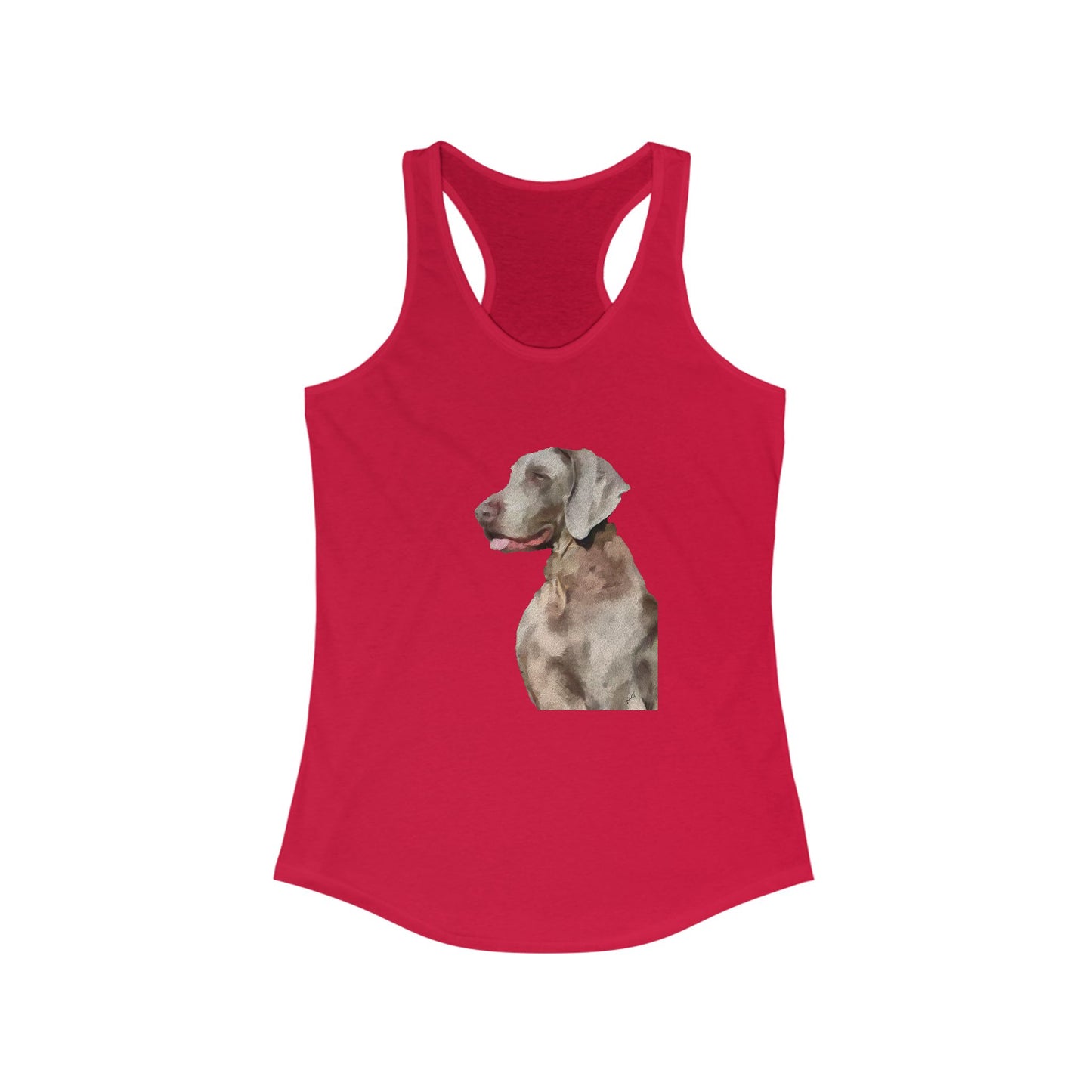 Weimaraner 'Rocky' Women's Racerback Tank