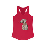 Weimaraner 'Rocky' Women's Racerback Tank