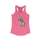 Weimaraner 'Rocky' Women's Racerback Tank