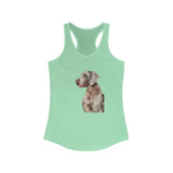 Weimaraner 'Rocky' Women's Racerback Tank