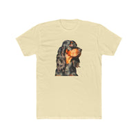 Gordon Setter 'Angus' Men's Fitted Cotton Crew Tee