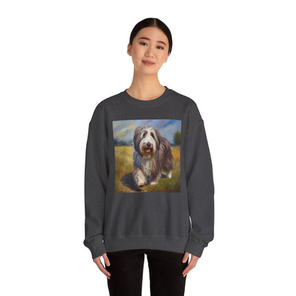 Bearded Collie Charm Crewneck Sweatshirt