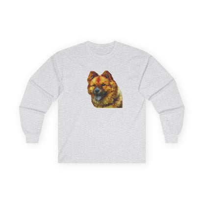 Chow Unisex Cotton Long Sleeve Tee