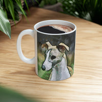 Whippet Ceramic Mug, 2 sizes