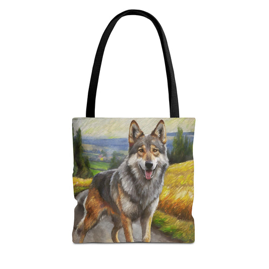Czechoslovakian Vlcak 'Wolfdog' Tote Bag (AOP)
