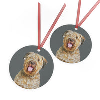 Bouvier des Flandres Metal Ornaments