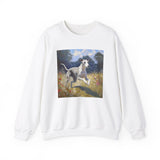 Whippet  --  Unisex 50/50 Crewneck Sweatshirt