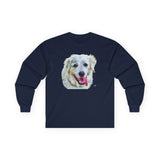 Great Pyrenees  Unisex Cotton Long Sleeve Tee