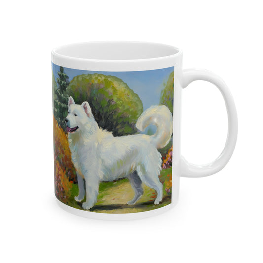 Japanese Spitz Ceramic Mug - Perfect for Cozy Moments!