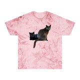 Cats of Greece  'Sifnos Sisters' Unisex Cotton  -  Color Blast T-Shirt