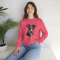 Teddy Roosevelt Terrier Unisex 50/50 Crewneck Sweatshirt