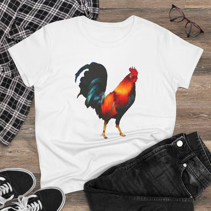 Rooster 'Silas' Women's Midweight Cotton Tee