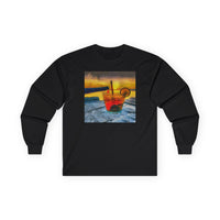 Cocktails at Sea Ranch Unisex Cotton Long Sleeve Tee