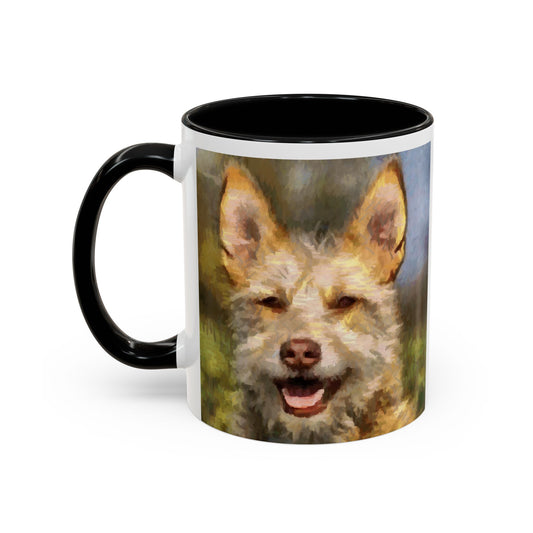 Accent Coffee Mug - Portuguese Podengo Delight