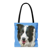 Border Collie '#2'  Tote Bag