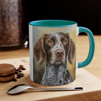 German Wirehaired Pointer 11oz Ceramic Accent Mug