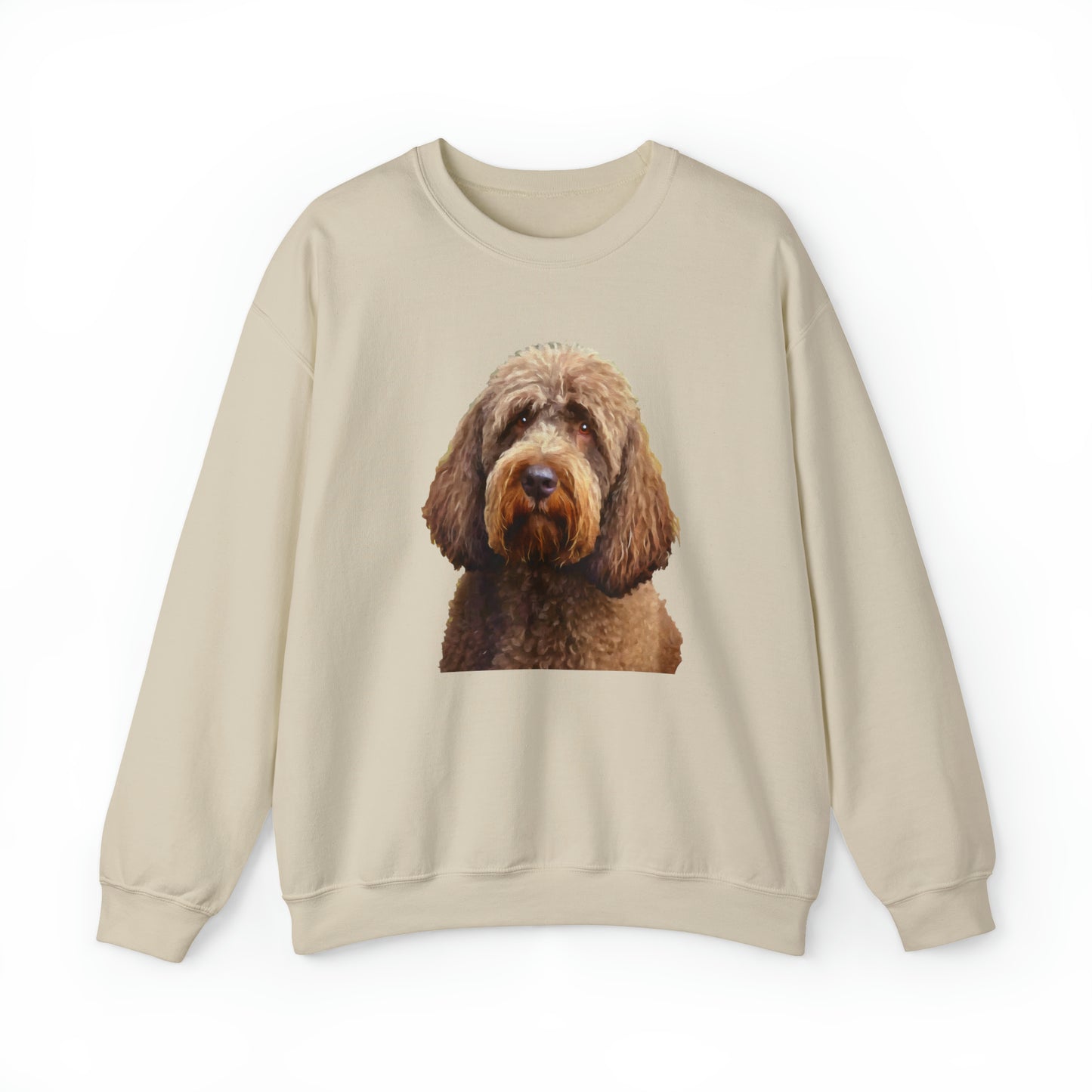 Spanish Water Dog 'Tito' Unisex 50/50 Crewneck Sweatshirt