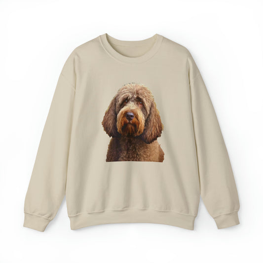 Spanish Water Dog 'Tito' Unisex 50/50 Crewneck Sweatshirt