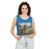 Irish Wolfhound Unisex Relaxed Fit Garment-Dyed Tank Top