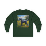Kerry Blue Terriere Classic Cotton Long Sleeve Tee
